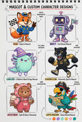 Mascot & Custom Character Design