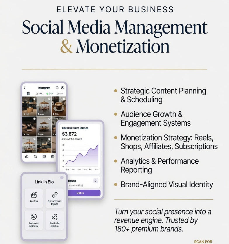 Social Media Management & Monetization Service